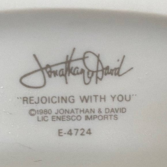 Vintage PRECIOUS MOMENTS  "Rejoicing with You" (Baptism Figurine) - Picture 5 of 8